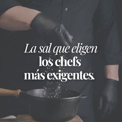 Los chefs más exigentes del mundo eligen esta sal. Esto es lo que saben.