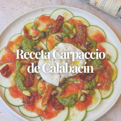 Receta Carpaccio de Calabacín